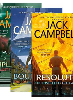 英文原版 The Lost Fleet Outlands 迷失的舰队 外域系列3册 科幻小说 杰克·坎贝尔 英文版 进口英语原版书籍