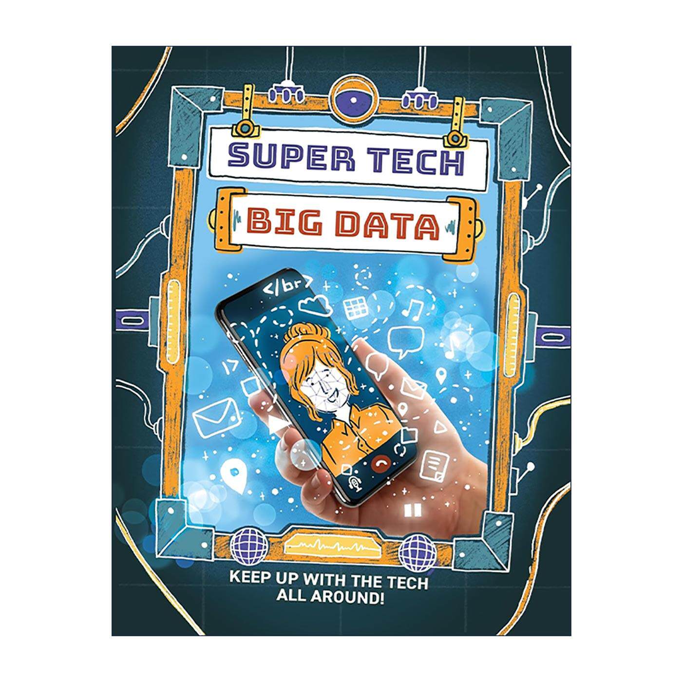 英文原版 Super Tech Big Data 超能科技启蒙 大数据 儿童STEM科普百科 英国KS2科学课标补充读物 英文版 进口英语原版书籍