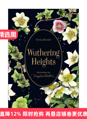 英文原版 Wuthering Heights 呼啸山庄 精装收藏 彩色插图版 插画师荷兰水彩画家Marjolein Bastin 英文版 进口英语原版书籍