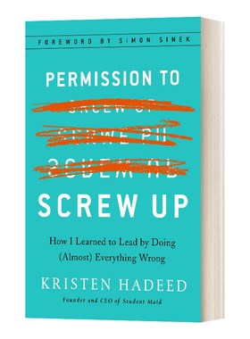 Permission to Screw Up 允许搞砸：我是如何学会领导的 精装进口原版英文书籍