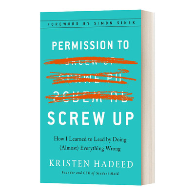 Permission to Screw Up 允许搞砸：我是如何学会领导的 精装进口原版英文书籍