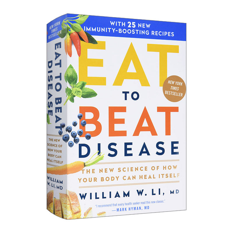 Eat to Beat Disease  吃出自愈力 精装 精装进口原版英文书籍