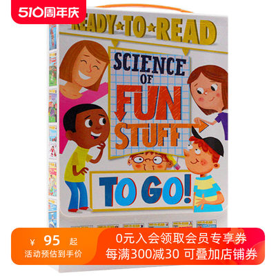 Science of Fun Stuff to Go! 准备阅读系列level3有趣的科学6册进口原版英文书籍