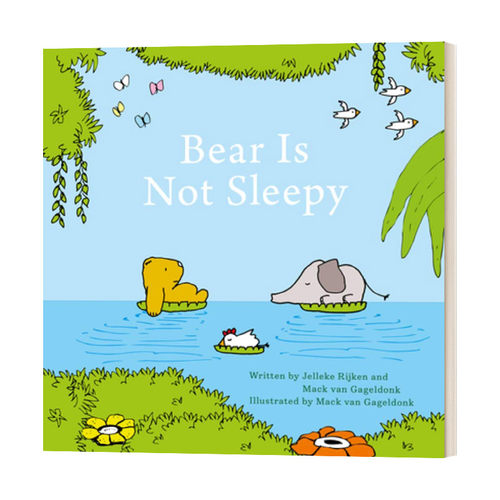 Bear Is Not Sleepy 熊不困 儿童绘本进口英文原版书籍