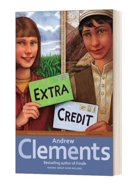 Extra Credit  额外加分  粉灵豆作者 Andrew Clements进口原版英文书籍