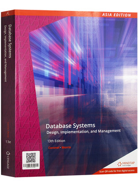 数据库系统 第13版 Database Systems Design Implementation and Management 英文原版 计算机网络 英文版进口原版英语书籍