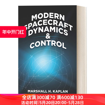 英文原版 Modern Spacecraft Dynamics and Control 现代航天器动力学与控制 英文版 进口英语原版书籍