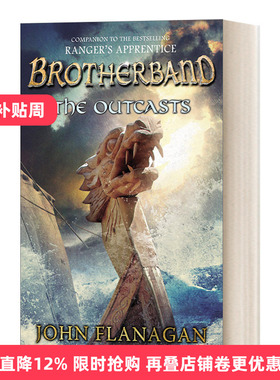 英文原版 The Outcasts Brotherband Chronicles  Book 1 兄弟团编年史系列1 异类 奇幻冒险小说 纽约时报畅销书作者 英文版进口书