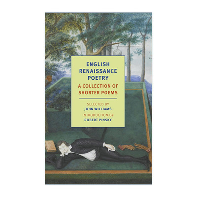 英文原版 English Renaissance Poetry 英国文艺复兴时期诗歌选集 John Williams 英文版 进口英语原版书籍