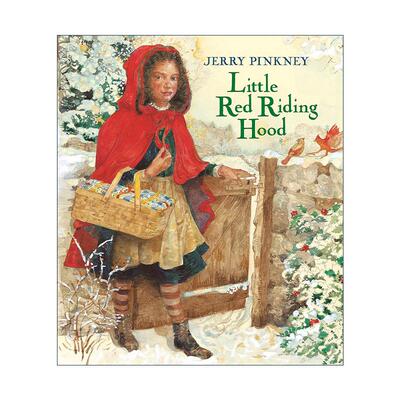 英文原版 Little Red Riding Hood 小红帽 精装图画书 插画师杰里.平克尼 凯迪克奖得主 英文版 进口英语原版书籍