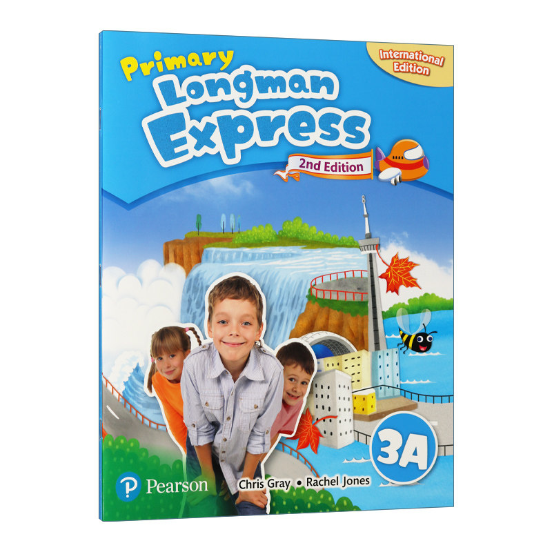 Primary Longman Express 3A 朗文PLE小学英语三年级上册 主课本第二版进口原版英文书籍