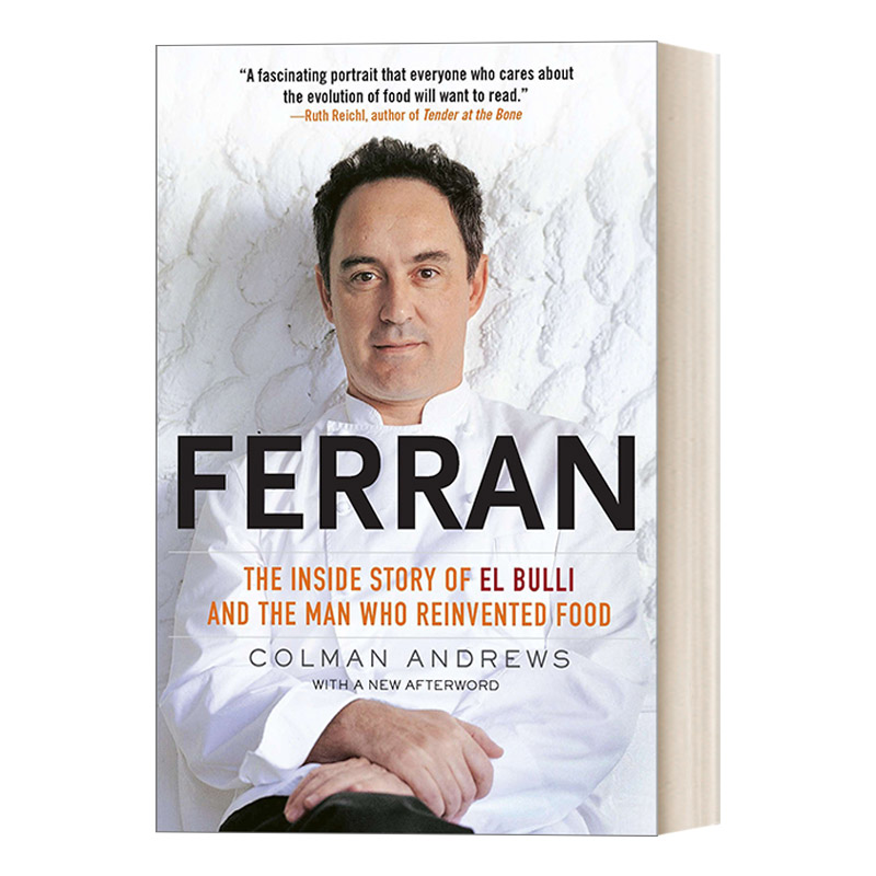 Ferran 费兰：牛人的内幕故事和重新发明食物的人 西班牙美食食谱 传记 Colman Andrews进口原版英文书籍