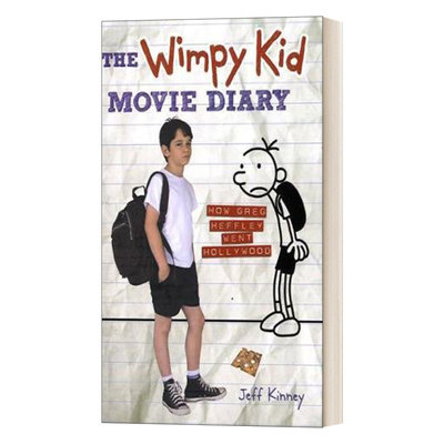 The Wimpy Kid Movie Diary 小屁孩电影日记 电影制作幕后故事 精装进口原版英文书籍