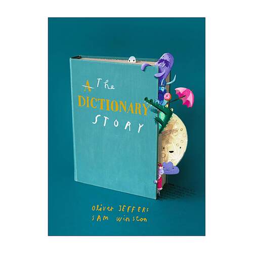 英文原版 The Dictionary Story 词典的故事 儿童绘本精装 博洛尼亚童书奖书之子续作 Oliver Jeffers 英文版 进口英语原版书籍