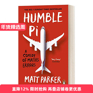 Humble Pi 虚心的圆周率 英文原版  马特·帕克 Matt Parker 数学畅销书 进口英语原版书籍 Penguin
