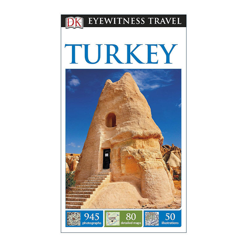英文原版 DK Eyewitness Turkey DK观察者系列旅游指南 土耳其 英文版 进口英语原版书籍
