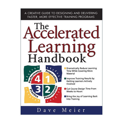 英文原版 The Accelerated Learning Handbook 培训学习手册 全球500强广为推崇的快速学习法 精装 英文版 进口英语原版书籍