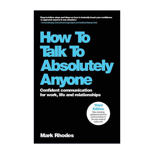 英文原版 How to Talk to Absolutely Anyone 如何与任何人自信交谈 第3版 英文版 进口英语原版书籍