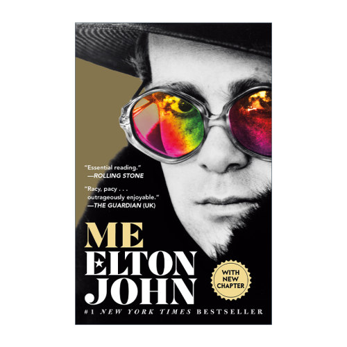 英文原版 Me Elton John Official Autobiography 英国乐坛传奇 艾尔顿约翰官方自传 英文版 进口英语原版书籍