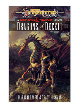 Dragons of Deceit: Dragonlance Destinies 01龙枪命运三部曲之一欺瞒巨龙 奇幻小说 龙枪编年史作者玛格丽特·魏丝 进口英语书籍