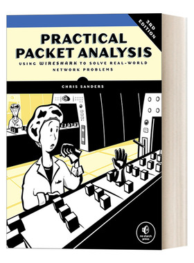 英文原版 Practical Packet Analysis  3rd Edition Wireshark数据包分析实战 第3版 计算机 Chris Sanders 英文版 进口英语书籍
