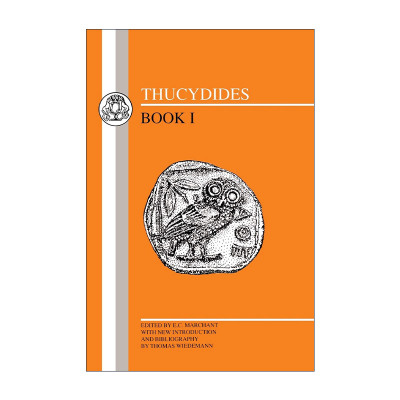 英文原版 Thucydides Book I 希腊语文本系列 修昔底德伯罗奔尼撒战争史 卷1 E.C. Marchant 英文版 进口英语原版书籍