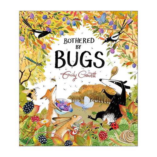 英文原版 Bothered by Bugs 虫虫烦恼 凯特格林纳威奖得主 Emily Gravett 英文版 进口英语原版书籍