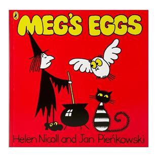 英文原版 Meg and Mog Meg's Eggs 女巫麦格和小猫莫格系列 女巫麦格与龙蛋 儿童绘本 英文版 进口英语原版书籍