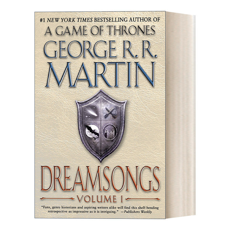 Dreamsongs: Volume I 梦歌 卷一 冰与火之歌作者乔治·R.R.马丁作品回顾集进口原版英文书籍