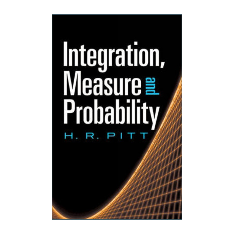 英文原版 Integration Measure and Probability Dover Books on Mathematics 积分 测量 概率 H.R.Pitt 英文版 进口英语原版书籍