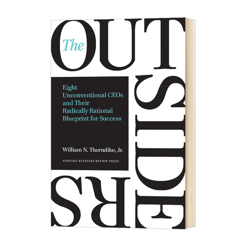 The Outsiders 商界局外人：巴菲特尤为看重的八项企业家特质进口原版英文书籍