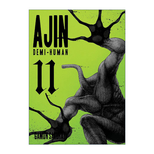 Ajin 11: Demi-Human 亚人 卷十一 科幻漫画 樱井画门Gamon Sakurai进口原版英文书籍