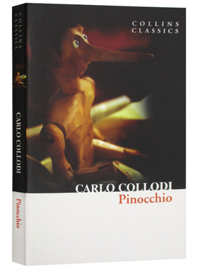 匹诺曹 Pinocchio 英文原版书 木偶奇遇记 儿童经典童话故事 进口英语童书 Harper Collins 柯林斯经典 Carlo Collodi 卡洛科洛迪