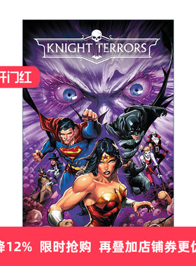 英文原版 Knight Terrors 恐怖骑士 骑士惊魂 DC漫画 蝙蝠侠 超人 精装 Joshua Williamson 英文版 进口英语原版书籍