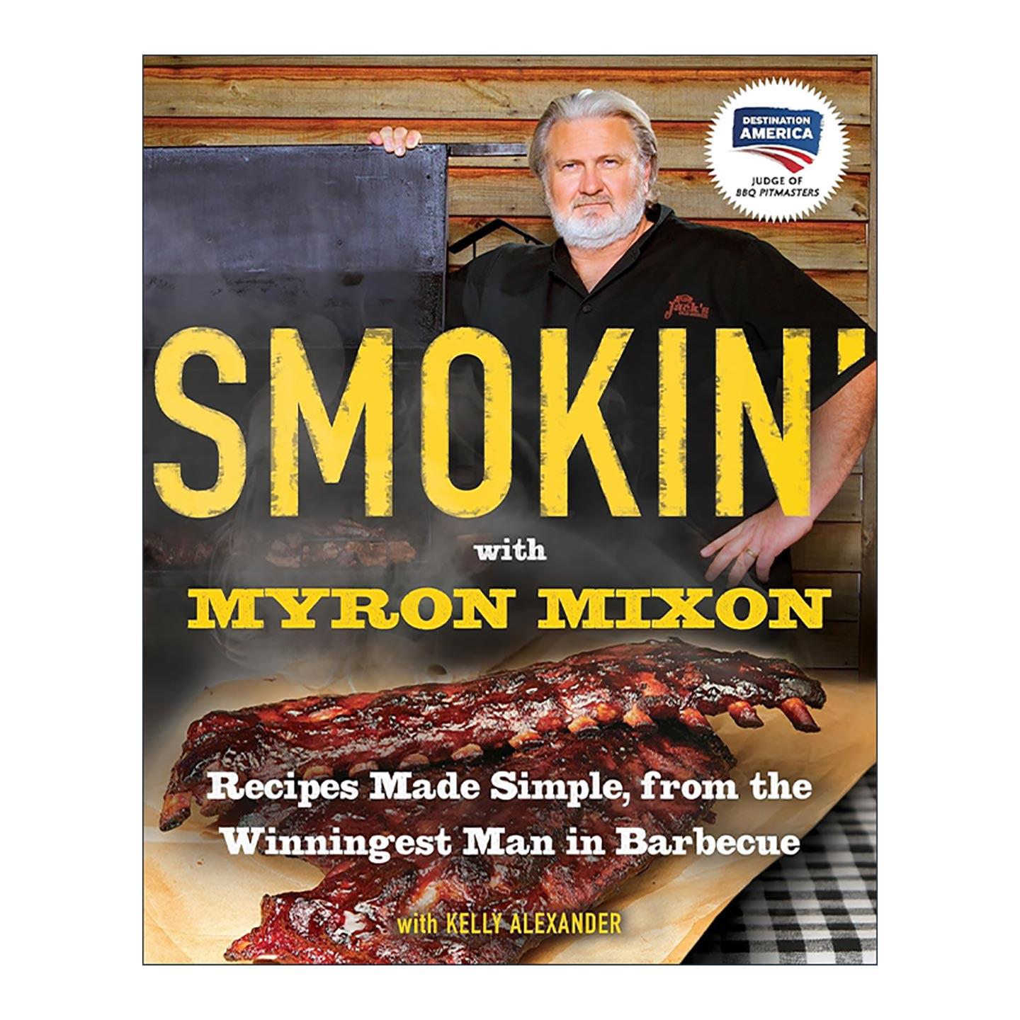 英文原版 Smokin' With Myron Mixon 简易烧烤食谱 美食烹饪指南 烧烤类多项奖杯得主 英文版 进口英语原版书籍