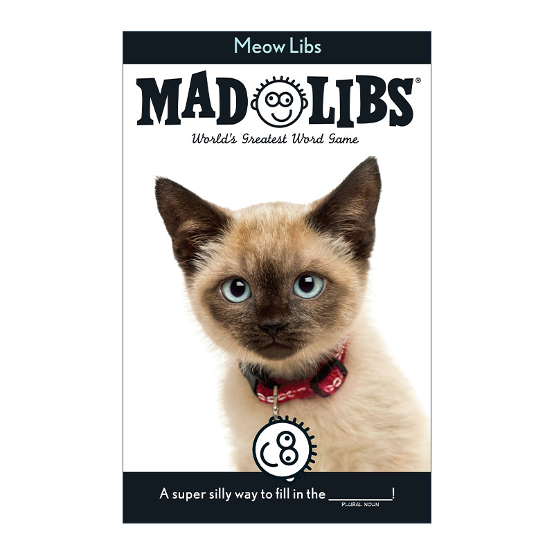 Meow Libs Mad Libs 喵星人故事 疯狂填词游戏进口原版英文书籍