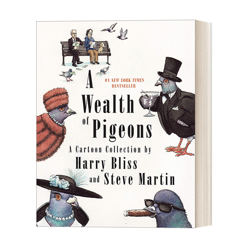 A Wealth of Pigeons: A Cartoon Collection 鸽子的财富 漫画合集进口原版英文书籍