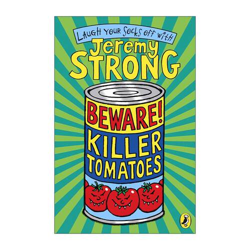 英文原版 Beware! Killer Tomatoes 警惕杀手番茄 吉瑞米·斯特朗爆笑儿童小说 英文版 进口英语原版书籍