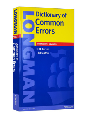 朗文常见错误词典 Longman Dictionary of Common Errors 英文原版工具书 朗文英英字典 专业英语词典 英语词汇英文原版书