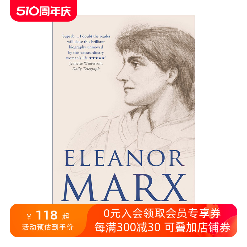 Eleanor Marx她这样的一生爱琳娜·马克思传瑞秋·霍姆斯进口原版英文书籍