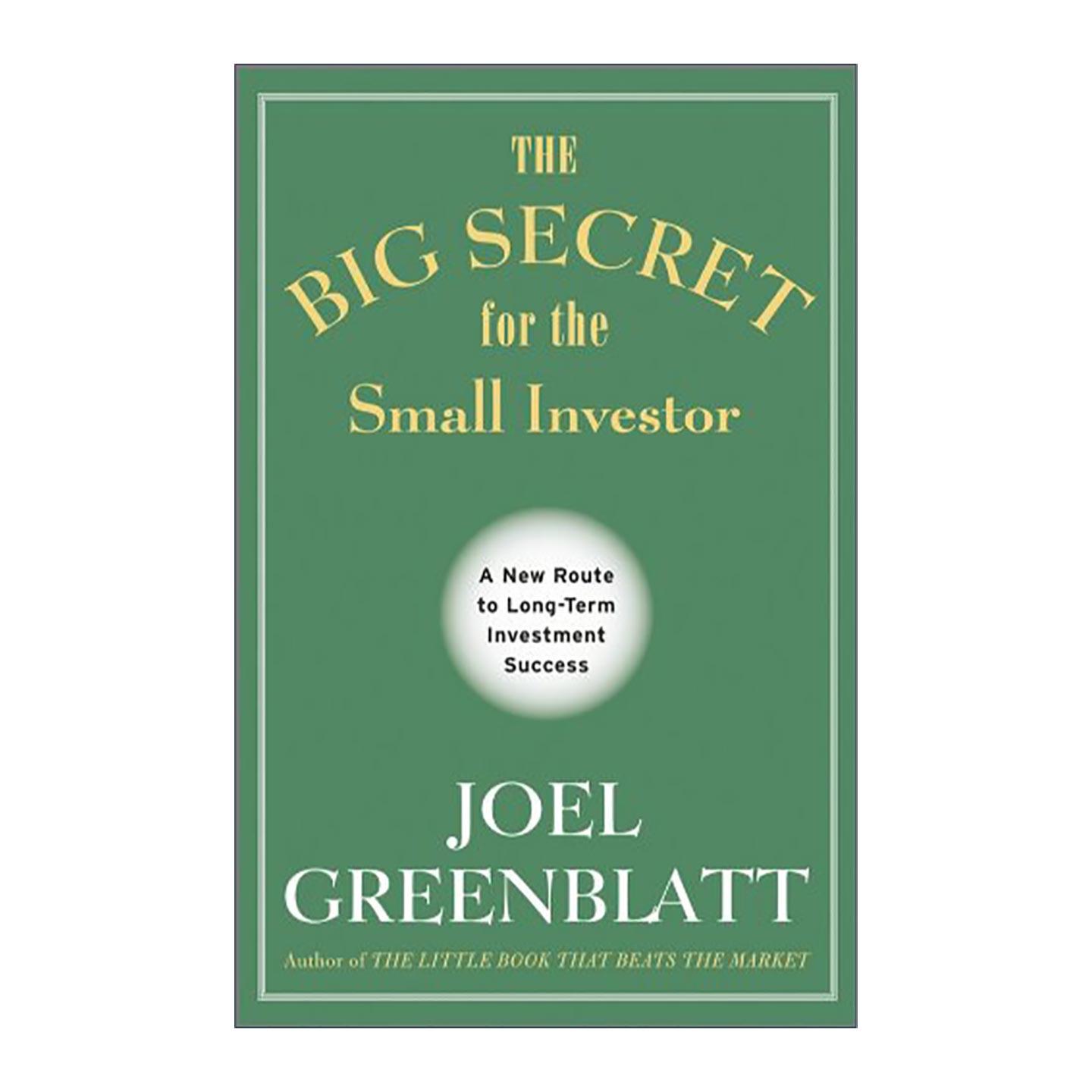 英文原版 The Big Secret for the Small Investor 价值投资的秘密 小投资者战胜基金经理的长线方法 精装 英文版进口英语原版书籍