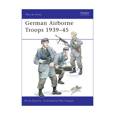英文原版 German Airborne Troops 1939–45 二战德军空降部队 历史上的军队系列 英文版 进口英语原版书籍