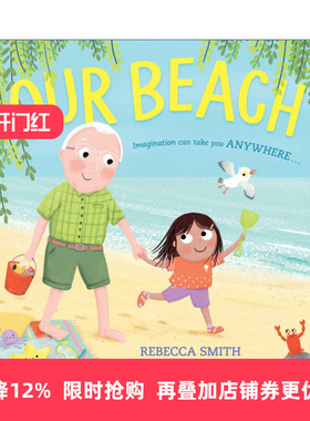 Our Beach 属于我们的海滩 隔代亲子暖心绘本  Zoe Waring插画进口原版英文书籍