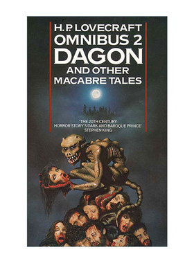 Dagon And Other Macabre Tales H.P.洛夫克拉特作品全集2 克苏鲁恐怖故事进口原版英文书籍