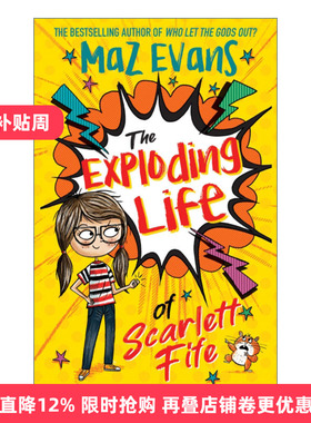 英文原版 The Exploding Life of Scarlett Fife斯嘉丽法夫的爆炸生活 章节桥梁书 The Exploding Life of Scarlett Fife 1 英文版