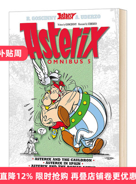 Asterix: Asterix Omnibus 5  高卢英雄历险记 13-15 合订本 卷五进口原版英文书籍