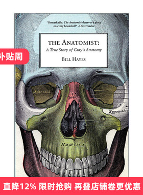 英文原版 The Anatomist 解剖学家 Gray's Anatomy格雷氏解剖学的真实故事 传记 Bill Hayes 英文版 进口英语原版书籍