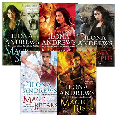 英文原版 Kate Daniels 魔法佣兵6-10册 女性奇幻冒险小说 英文版 进口英语原版书籍