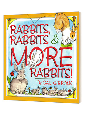 英文原版 Rabbits Rabbits & More Rabbits 兔子 兔子 和更多的兔子 盖尔吉本斯少儿百科系列 英文版 进口英语原版书籍