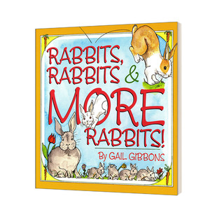More 兔子 进口英语原版 Rabbits 书籍 英文版 盖尔吉本斯少儿百科系列 英文原版 和更多